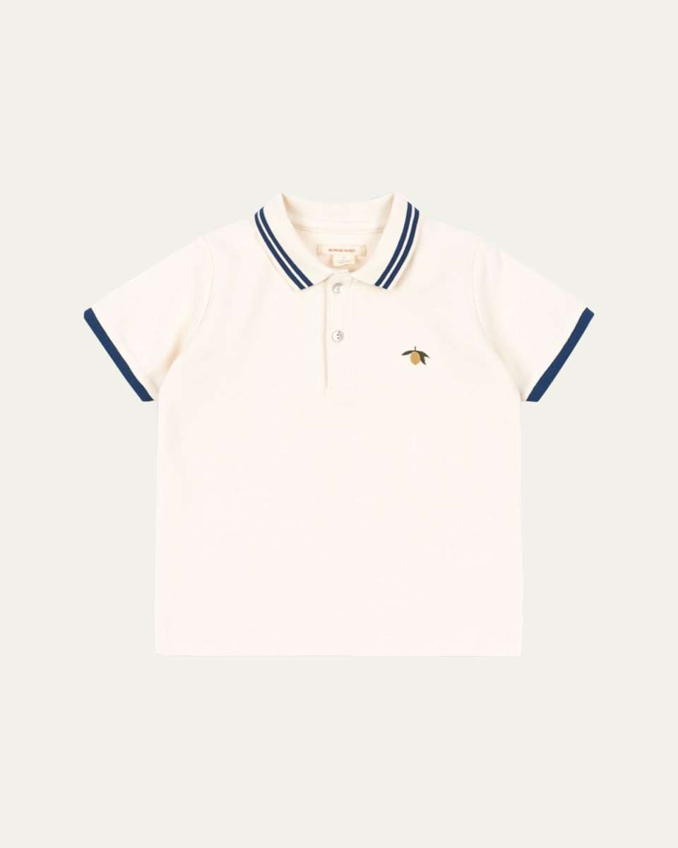 Boy's Florian Embroidered Polo Shirt, Size 9M-10